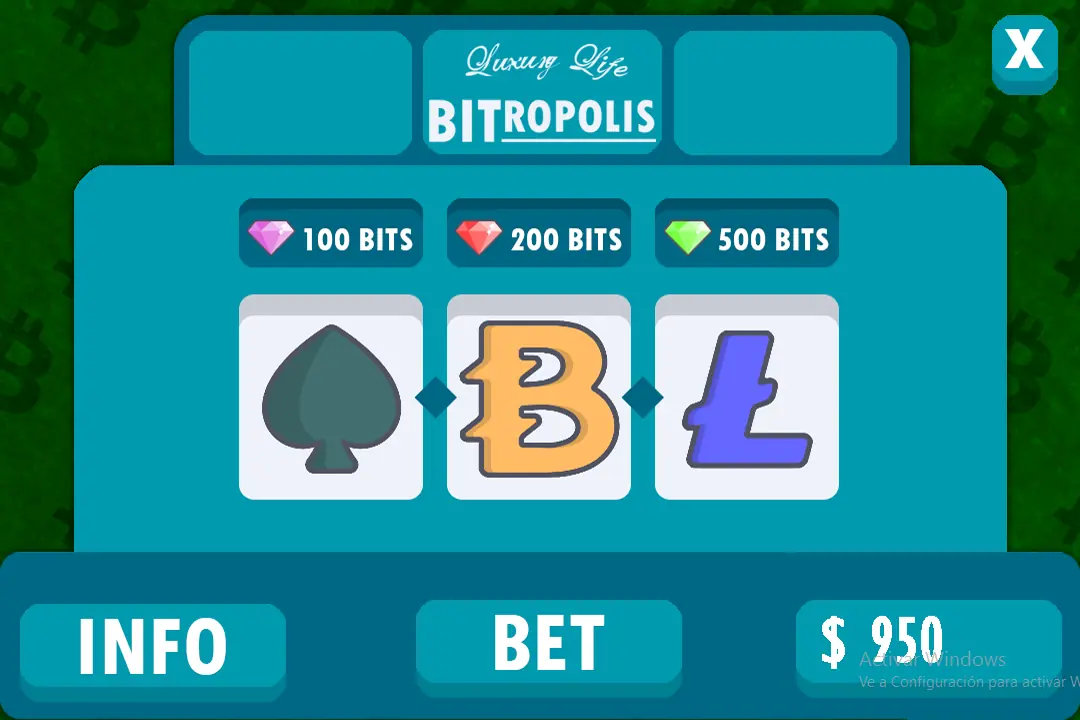 Gana bits con: Luxury Life Bitropolis
