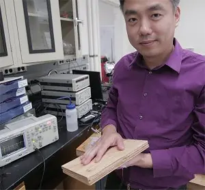 Suelo de madera que genera electricidad