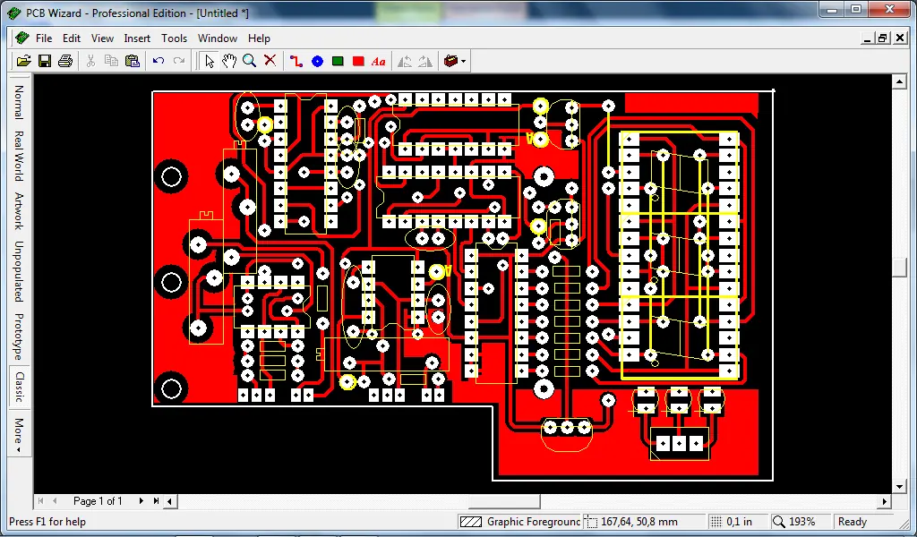 COMPONENTE EN PCB WIZARD