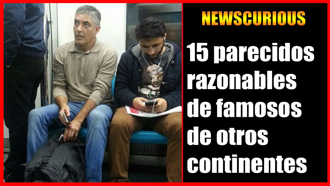 15 Parecidos de famosos de otros continentes