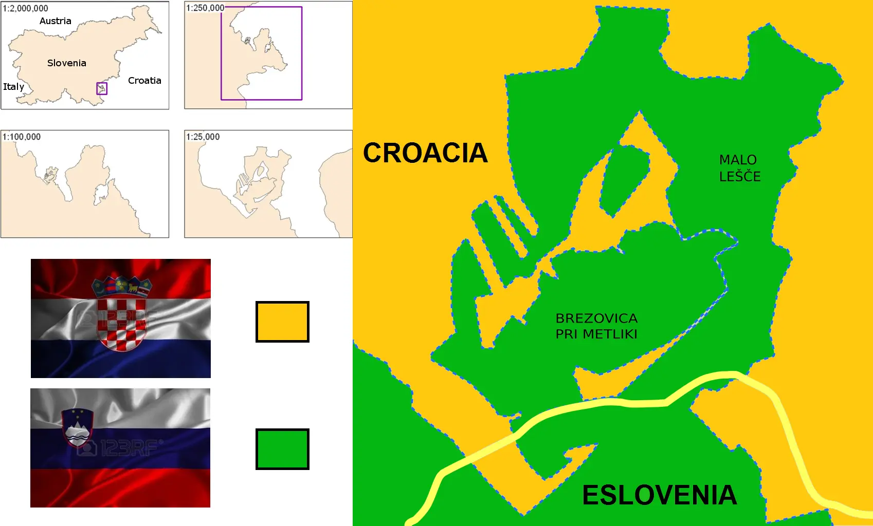 Enclaves del mundo, pedazos de un país dentro de otro