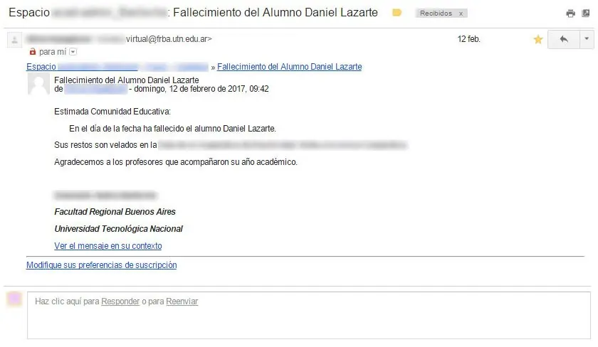 fallecimiento fallecimiento