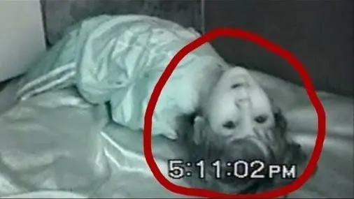 Fenómenos paranormales grabados a una niña por su padre