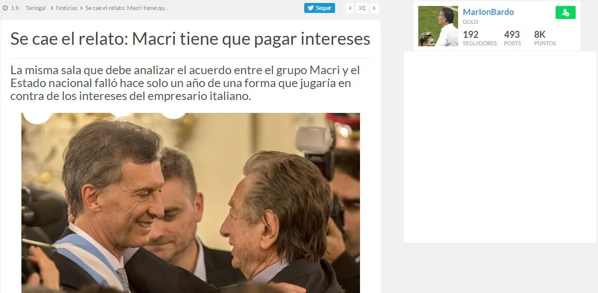 Desmintiendo - Se cae el relato: Macri tiene que pagar inter