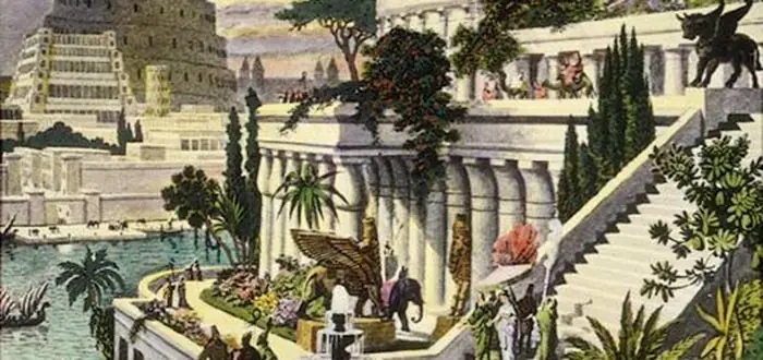 jardines colgantes de babilonia