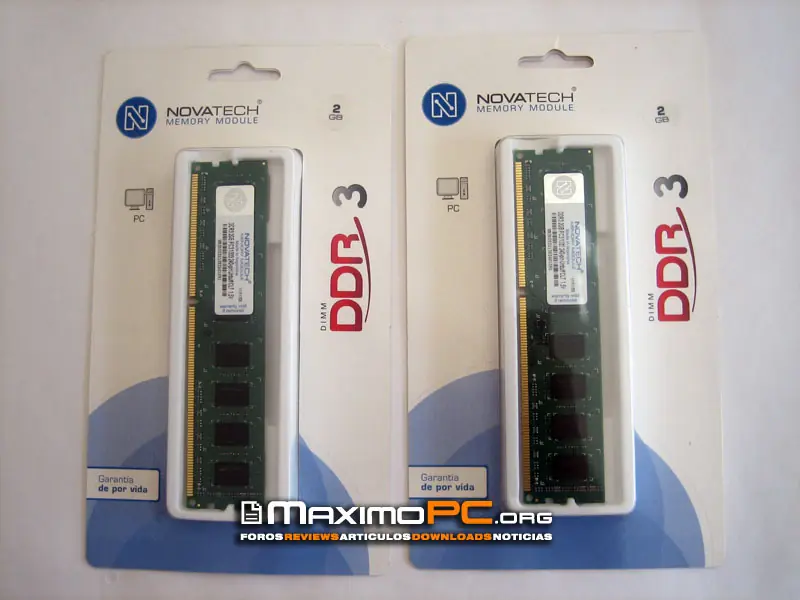 Memorias RAM Drr3 Made in Argentina Novatech
