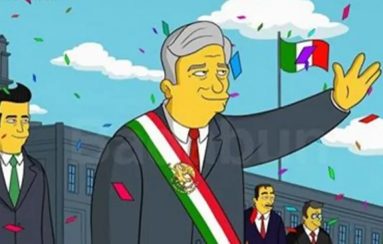 ¿Los simpson predicen el próximo presidente de México 2018?