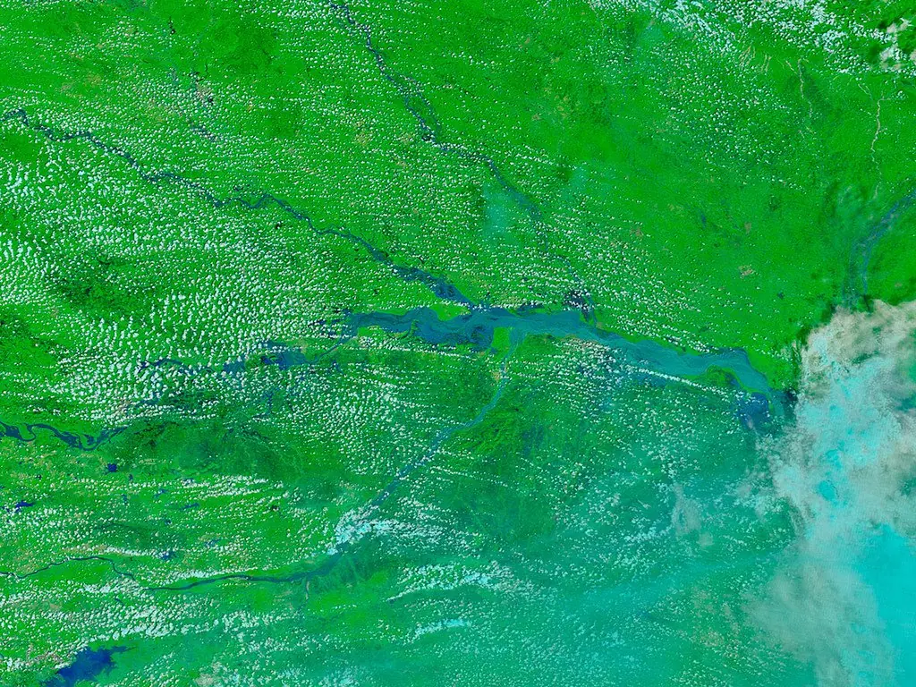 22 Imágenes aéreas que muestran el cambio de la tierra