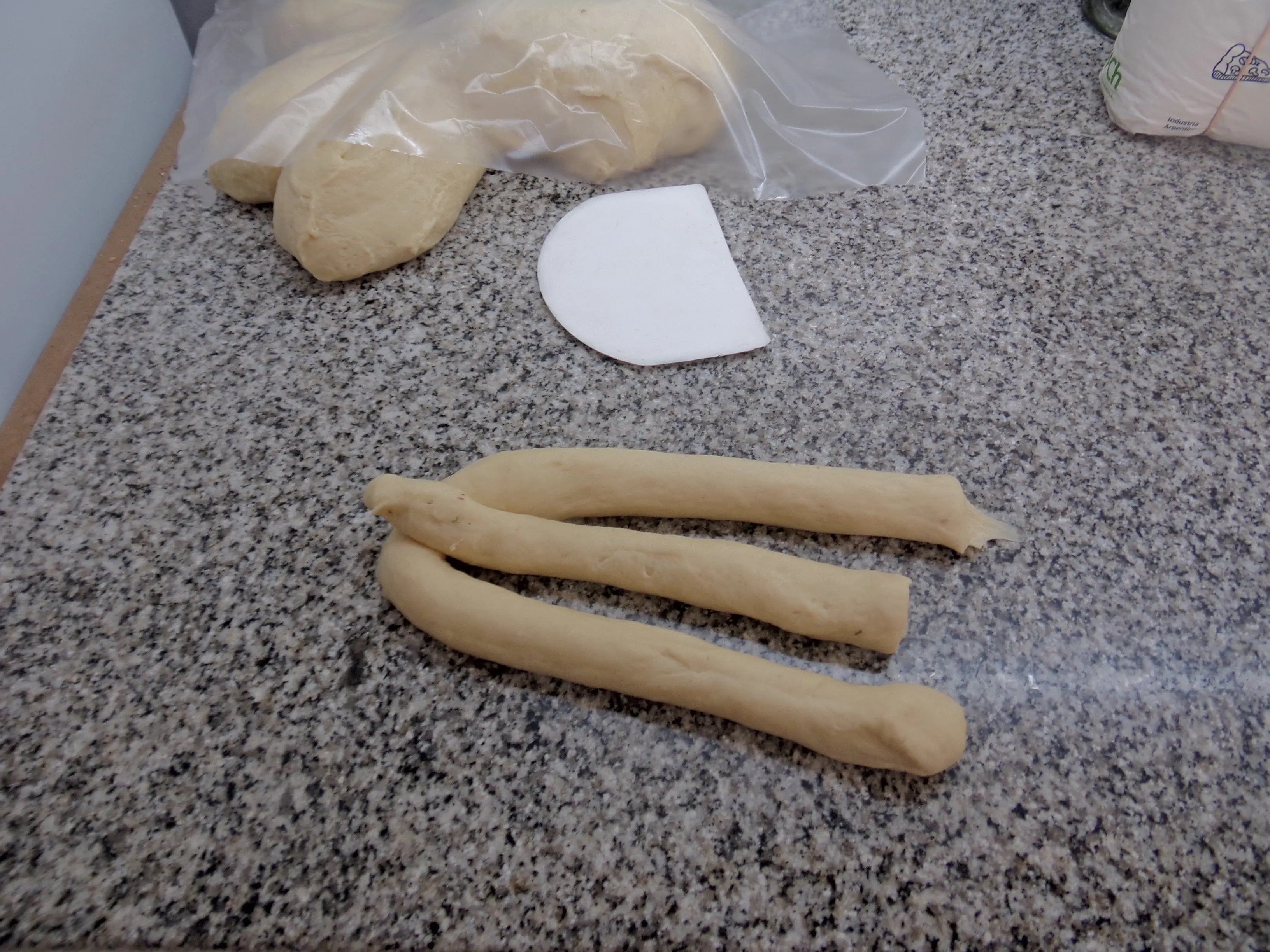 Hice pan trenzado y te lo muestro [Fotoreceta]