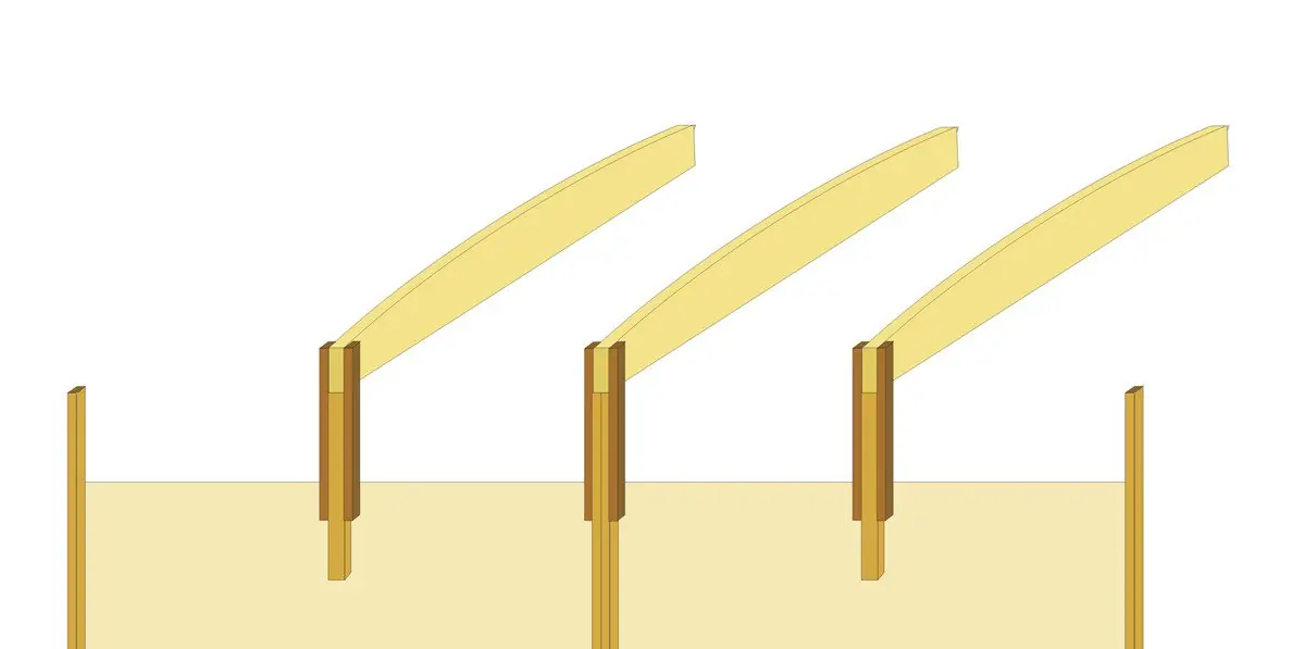Construccion de una vivienda en madera.