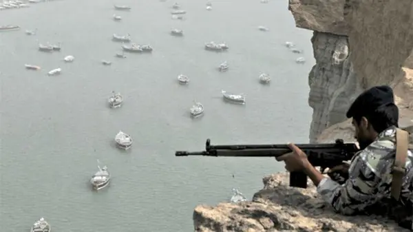 Irán intimido a EEUU en aguas internacionales