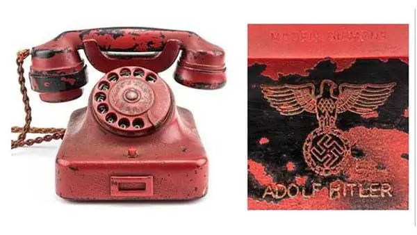 Subastan el telefono de Adolf Hitler