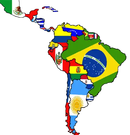 Estatura promedio de paises de latinoamerica y del mundo