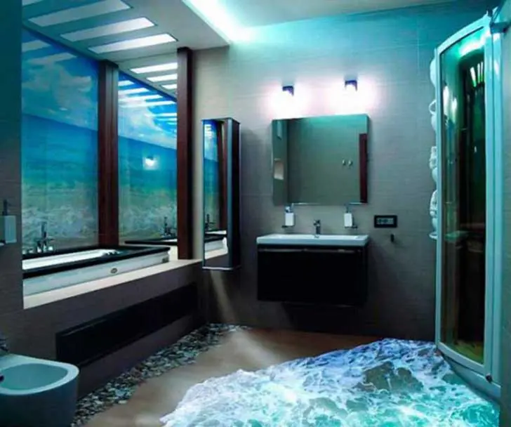 Los pisos de baño en 3D más asombrosos del mundo