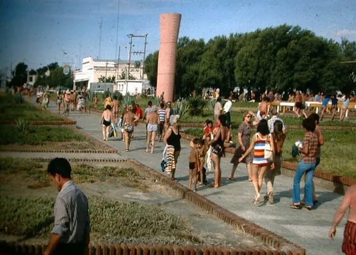 Visité Epecuén, la ciudad del Guinness
