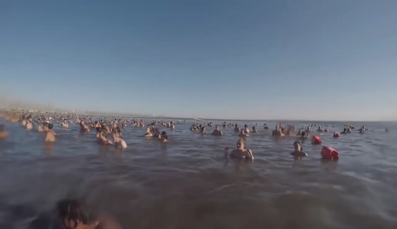 Visité Epecuén, la ciudad del Guinness
