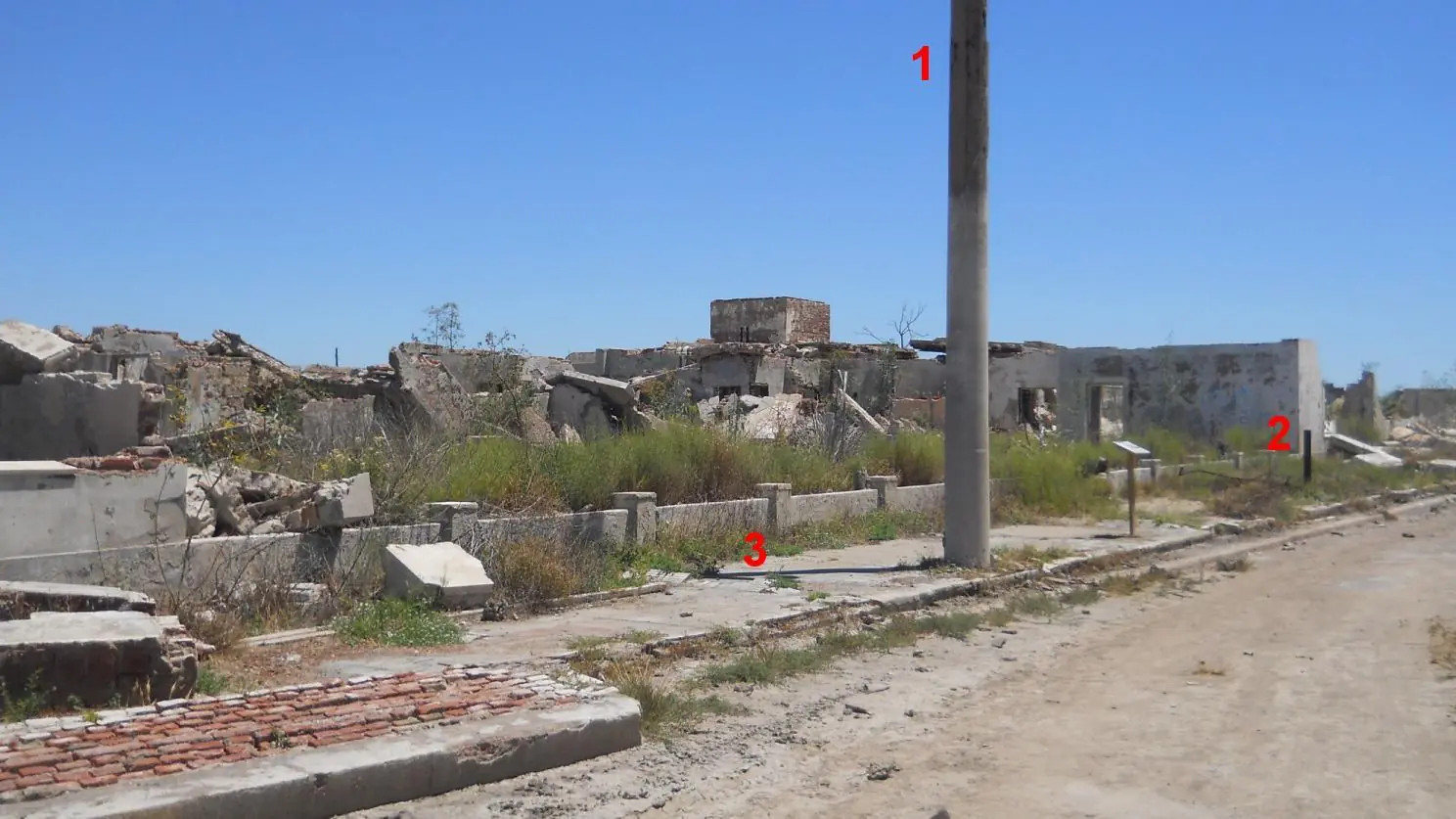 Visité Epecuén, la ciudad del Guinness