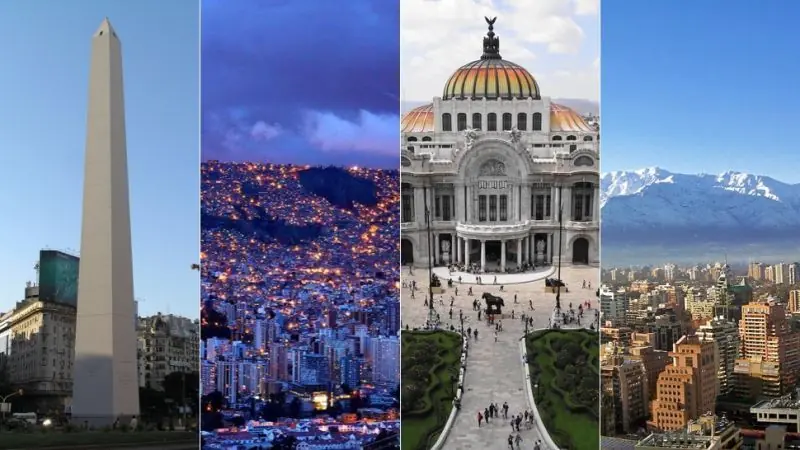 ¿De dónde viene el nombre de las capitales de Latinoamérica?