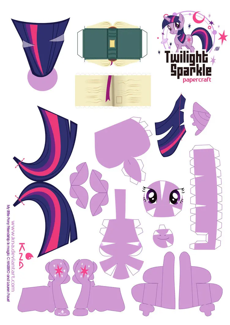Papercraft de MLP