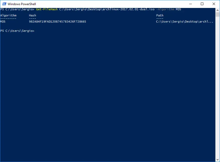 checksum