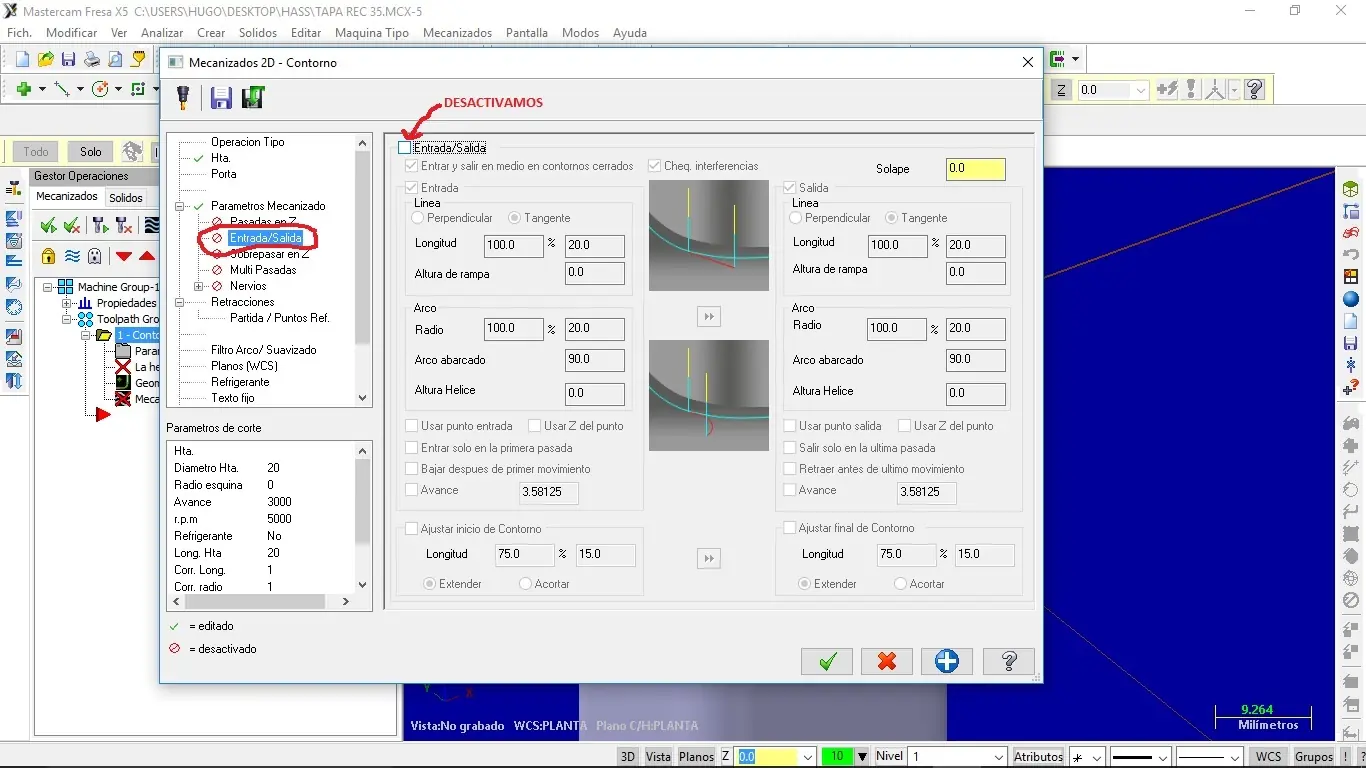 tutorial paso a paso mastercamx5