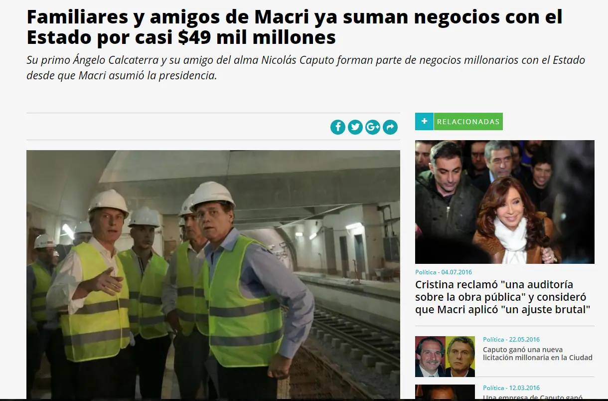 y el kirchnerismo y el kirchnerismo