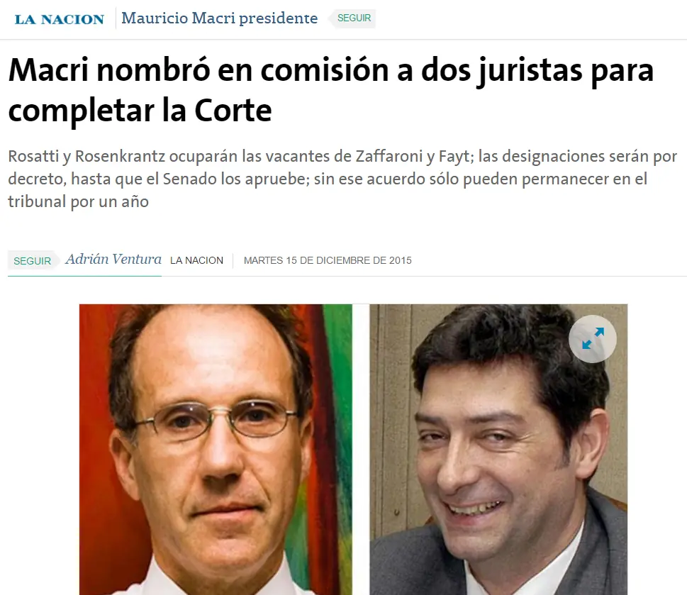 y el kirchnerismo y el kirchnerismo