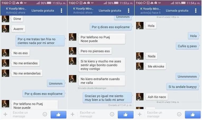 La traicion de Daymo Luis Miranda y Karen Yosepf Mironez