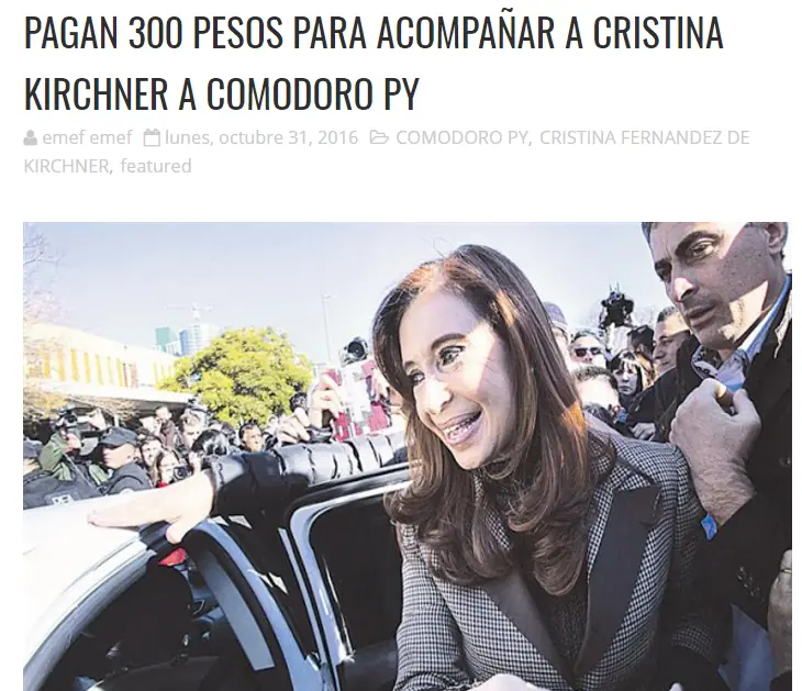 y el kirchnerismo y el kirchnerismo