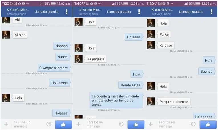 La traicion de Daymo Luis Miranda y Karen Yosepf Mironez