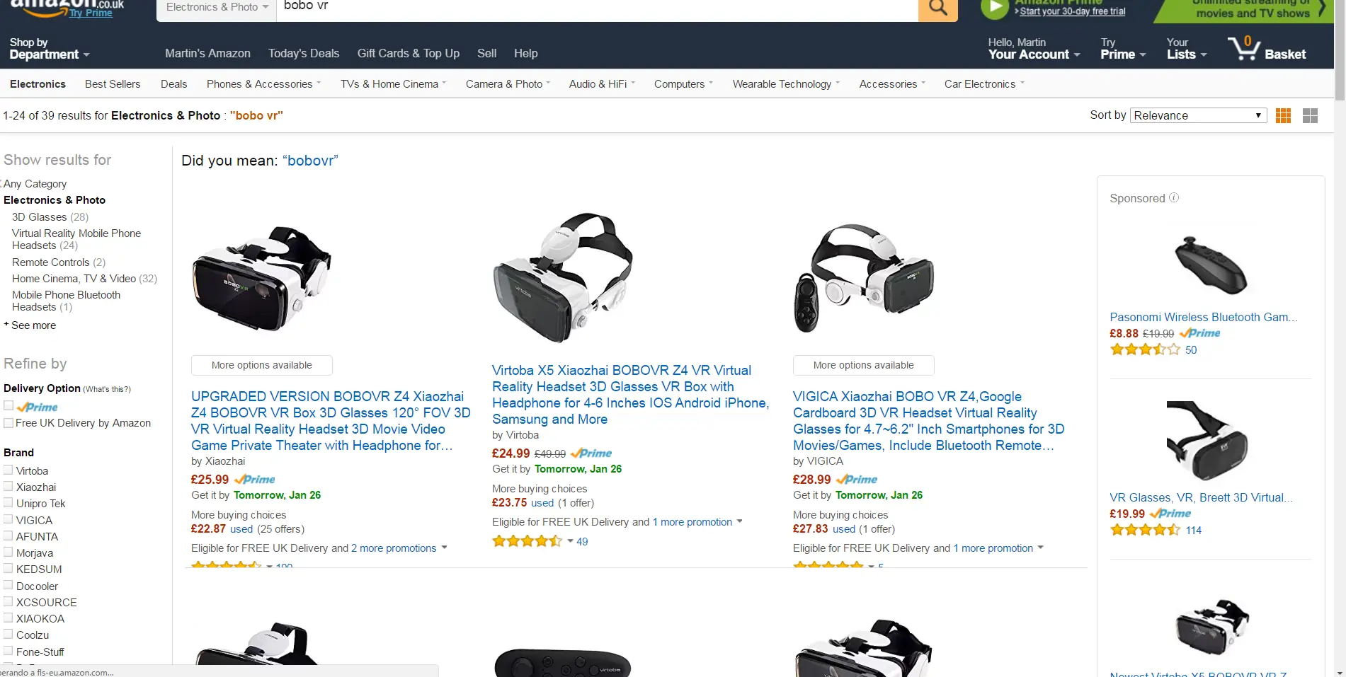 Compre por amazon y me llego en 10 dias