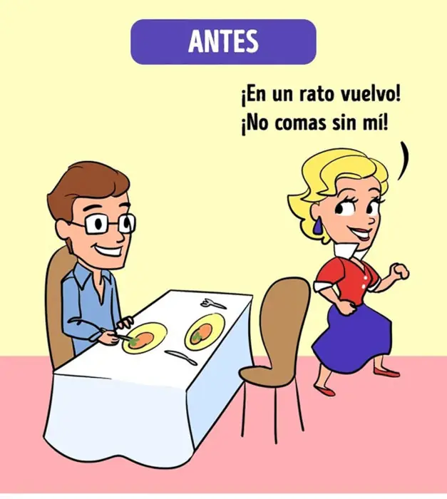 Ilustraciones muestran como hemos cambiado con el tiempo