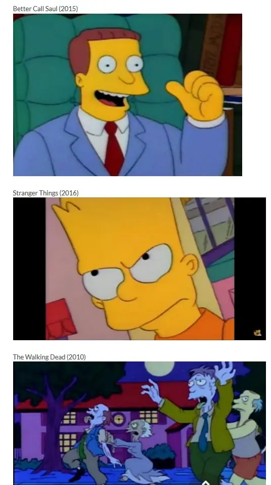 Los simpsons predijeron todo.