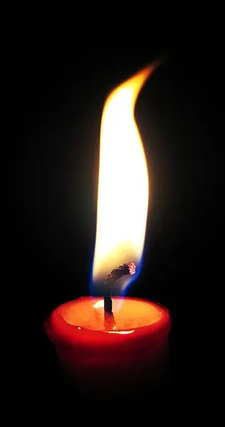 Qué es la oxidación rápida y exotérmica de la materia?
