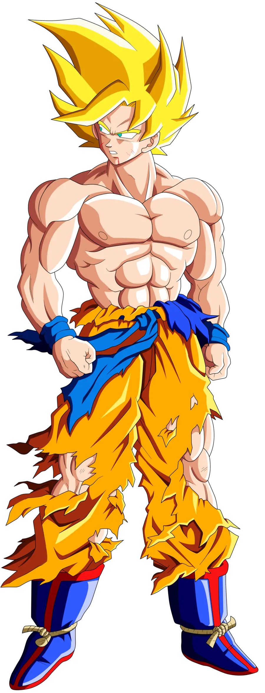 Renders HD de Goku y Vegeta