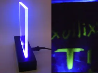 Gran idea para lampara de LED's