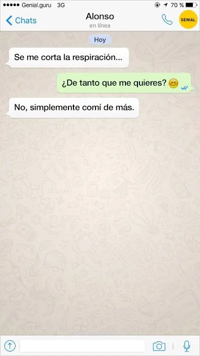Mensajes de texto que te sacaran una sonrisa