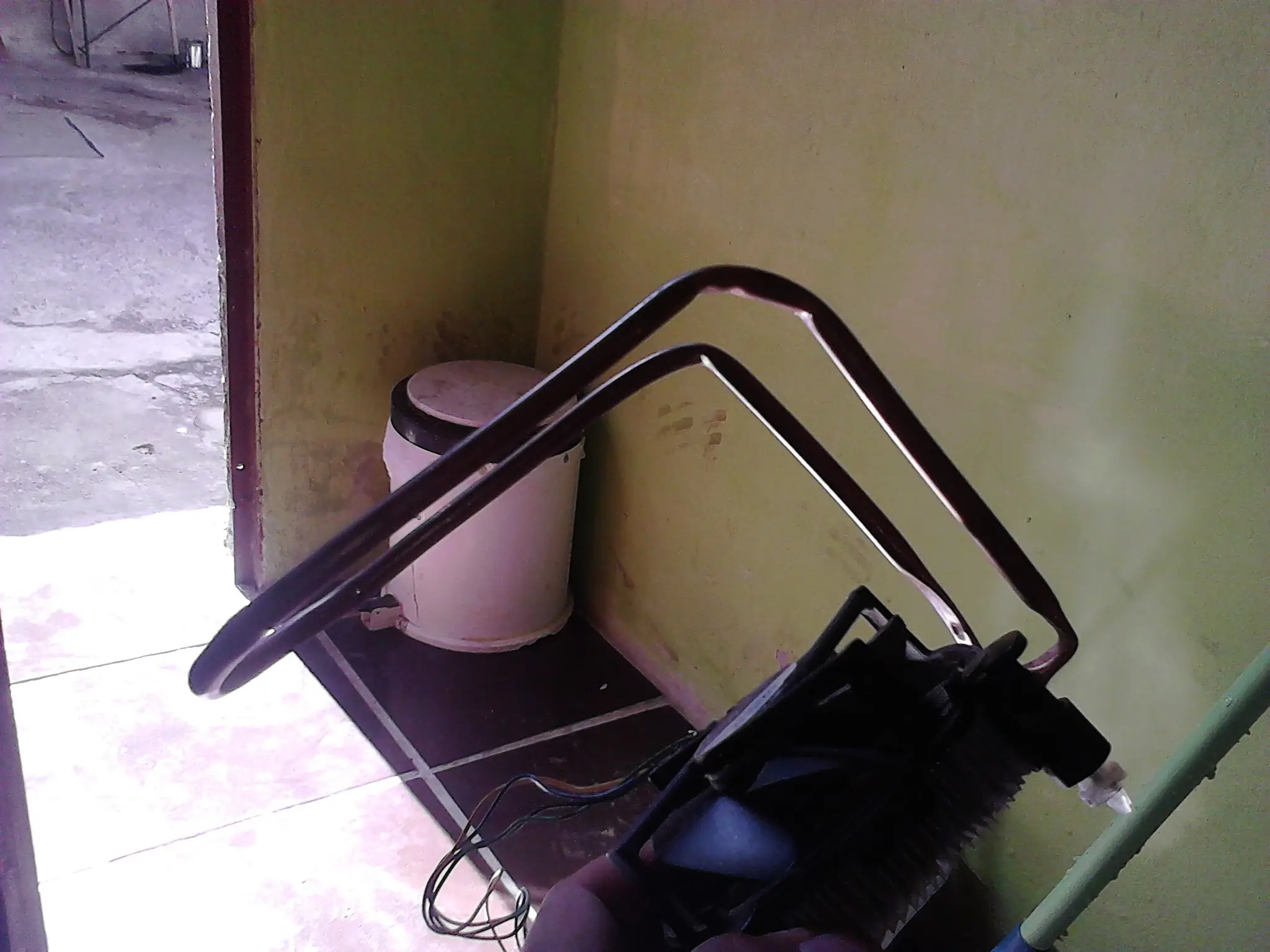 Cooler casero como las tortas fritras