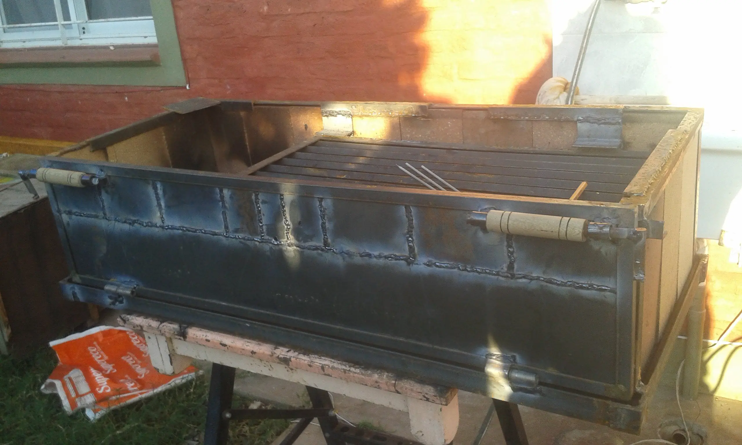 Me hice una parrilla y te lo muestro.
