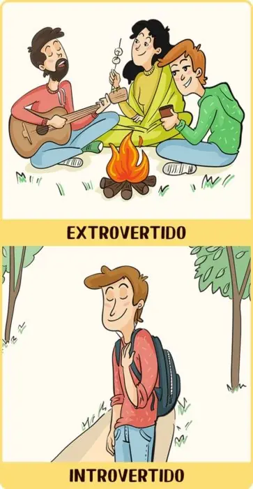 extrovertida