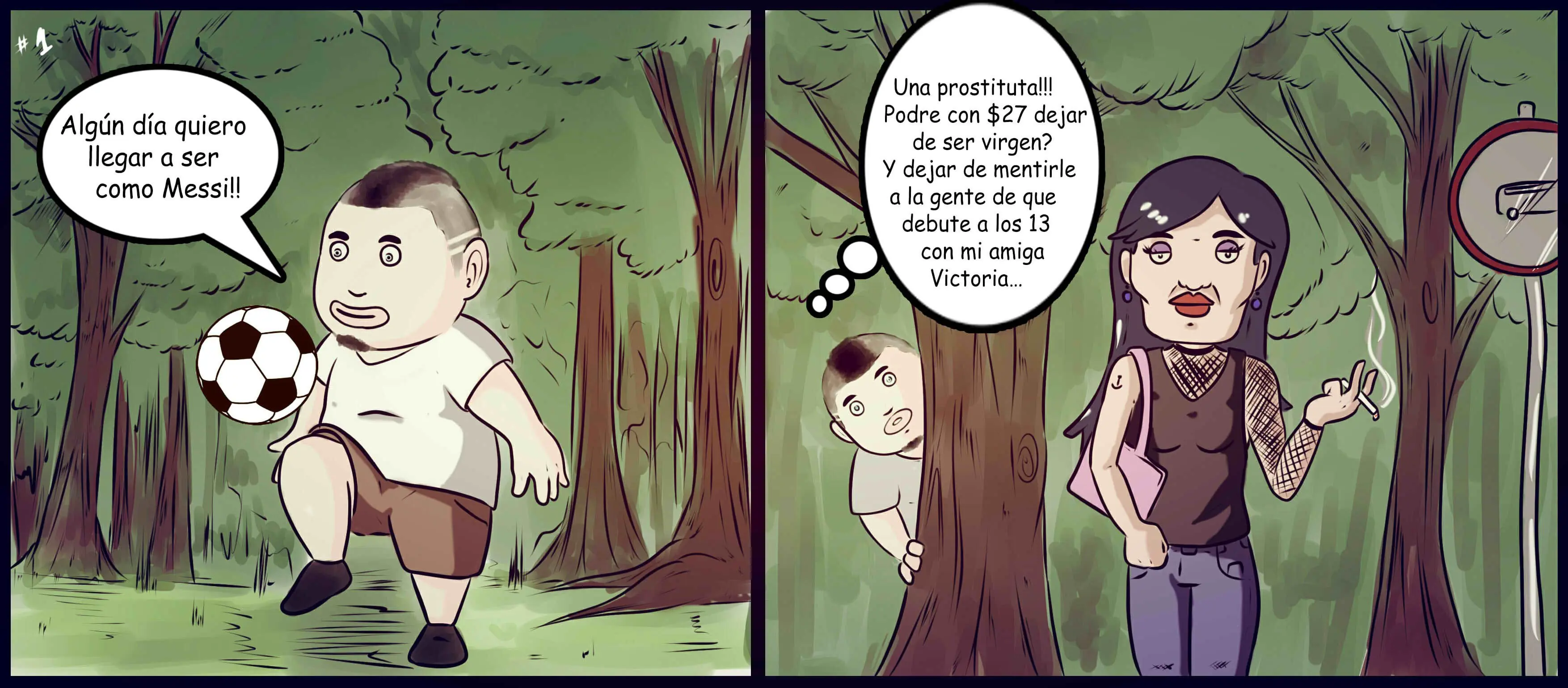 Comic de July3p! (laburo increíble)