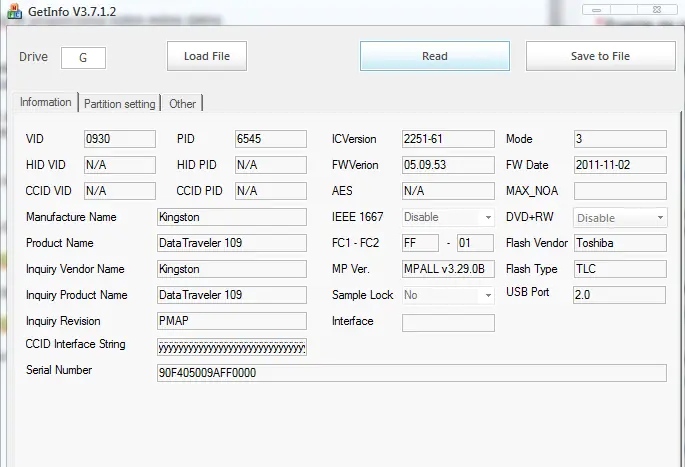 Reflashear Pendrive Dañado [USB DEVICE]