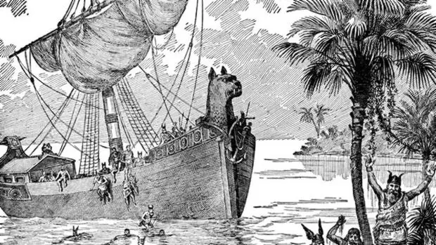 Leif Erikson, el primero en llegar a America Leif Erikson, el primero en llegar a America