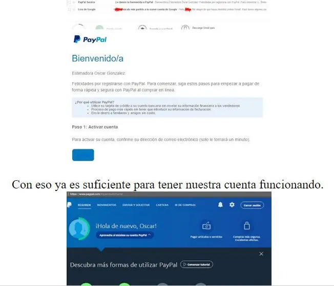 Simples pasos para crear una cuenta extranjera en paypal