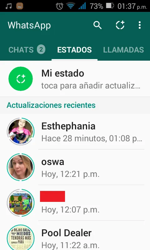 Nueva actualización de WhatsApp! Nueva actualización de WhatsApp!