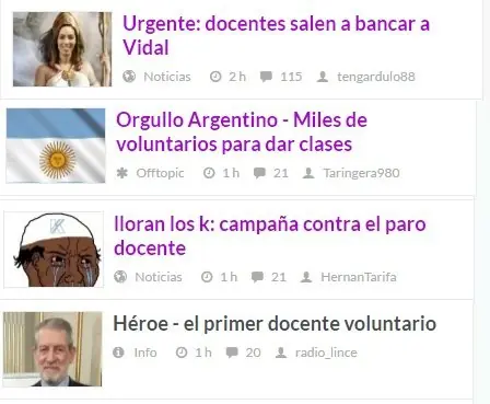 Desmintiendo profesionales no docentes "heroes"