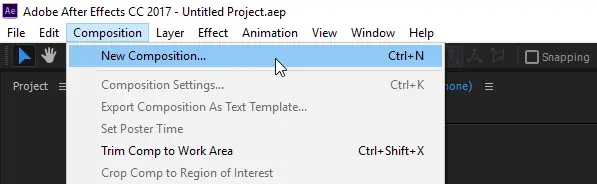 Tutorial | Transición de texto simple en After Effects