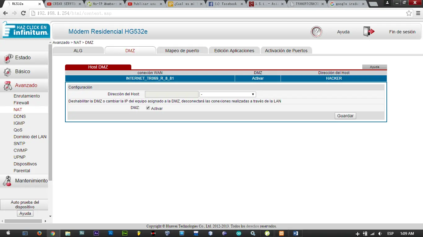 Configurar Router HG532e