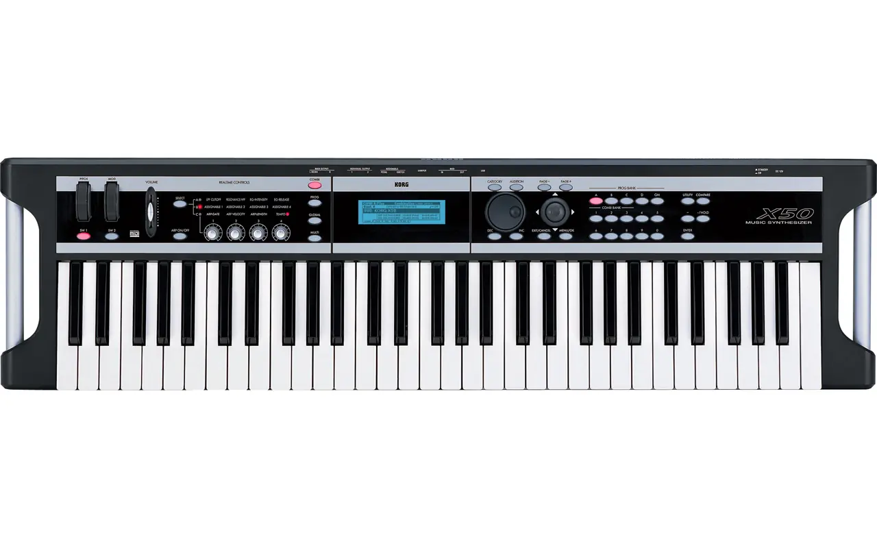 Resetear sonidos de fabrica korg x50
