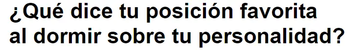 posicion